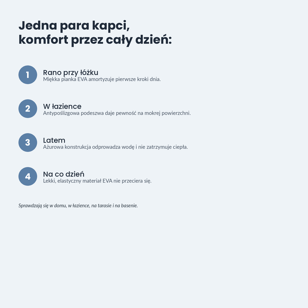 Kapcie Puchsen Slide EVA