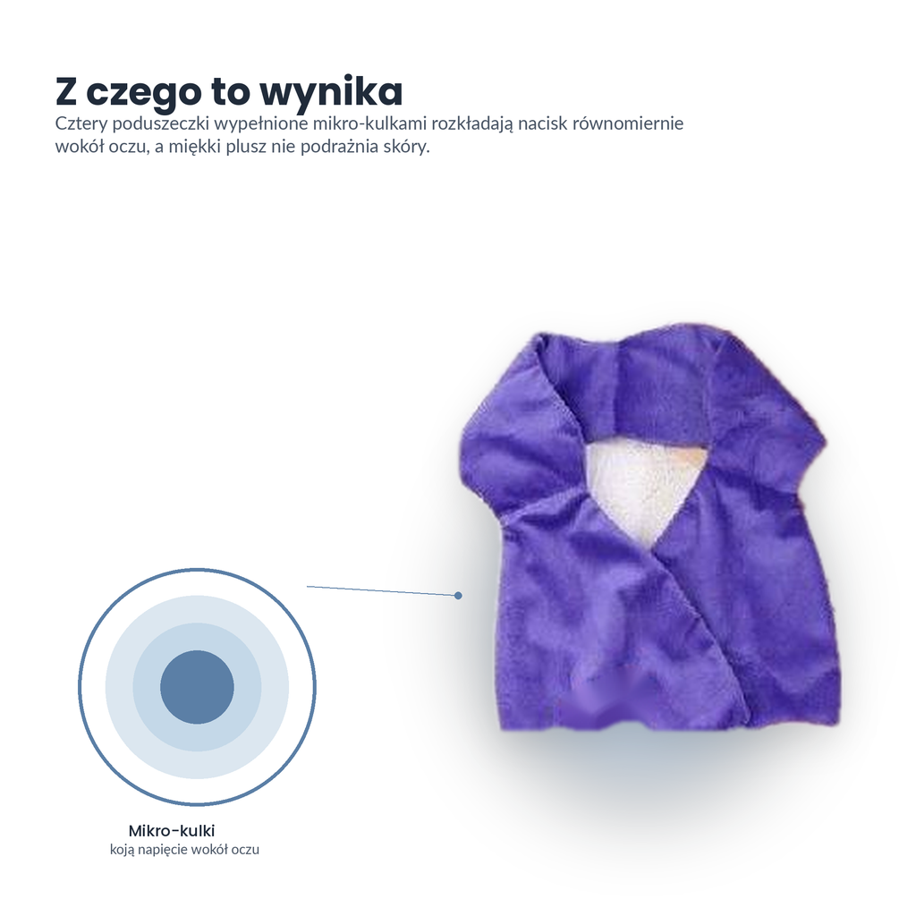 Maska na Oczy Puchsen Weighted Comfort