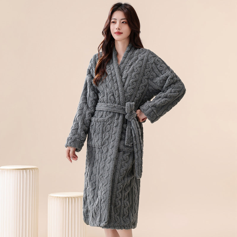 Szlafrok Puchsen Coral Fleece