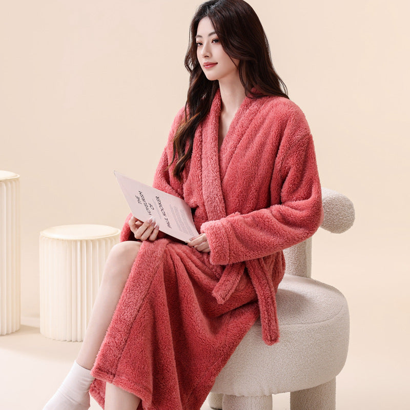 Szlafrok Puchsen Coral Fleece